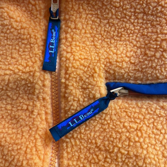 LL Bean Pullover Yellow Fleece, Mens Medium | Never Worn - Picture 3 of 3